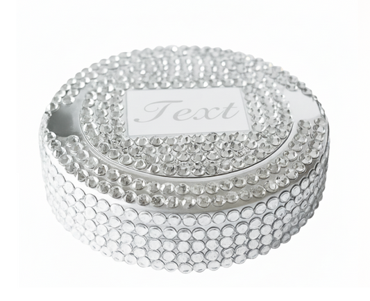 ICED NICO ENGRAVED METALLIC SNUS CAN